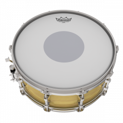 ΔΕΡΜΑ  REMO CS-0114-10 CONTROLLED SOUND COATED BOTTOM BLACK DOT 14''
