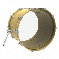 ΔΕΡΜΑ REMO BB-1320 EMPEROR CLEAR (ΠΑΧΥ ΔΙΑΦΑΝΟ) 20''BASS