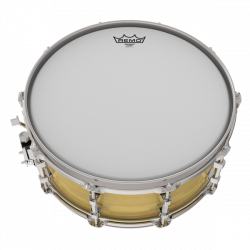 ΔΕΡΜΑ REMO BA-0114 AMBASSADOR COATED (ΛΕΥΚΟ ΓΡΕΤΖΟ) 14''