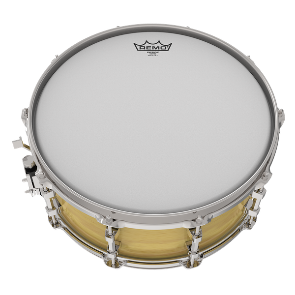 ΔΕΡΜΑ REMO BA-0114 AMBASSADOR COATED (ΛΕΥΚΟ ΓΡΕΤΖΟ) 14''