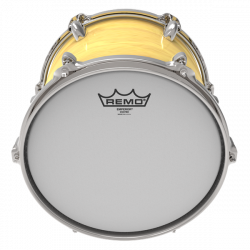 ΔΕΡΜΑ  REMO BE-0112 EMPEROR COATED (ΛΕΥΚΟ ΓΡΕΤΖΟ) 12''