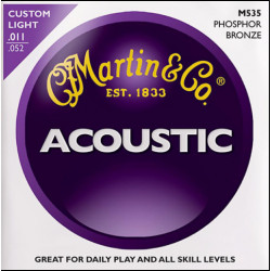 ΧΟΡΔΕΣ ΣΕΤ ΑΚΟΥΣΤΙΚΗΣ  MARTIN MA-530 PHOSPHOR BRONZE 010-047