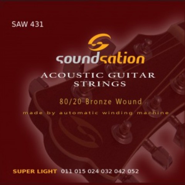 ΧΟΡΔΕΣ ΣΕΤ ΑΚΟΥΣΤΙΚΗΣ SOUNDSATION SAW-431  011-052