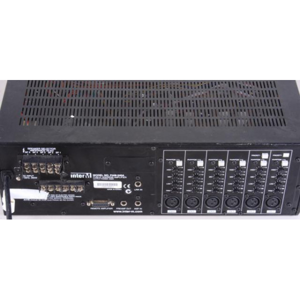 ΕΝΙΣΧΥΤΗΣ ΟΜΙΛΙΑΣ INTER-M PAM-340A 100V 340w
