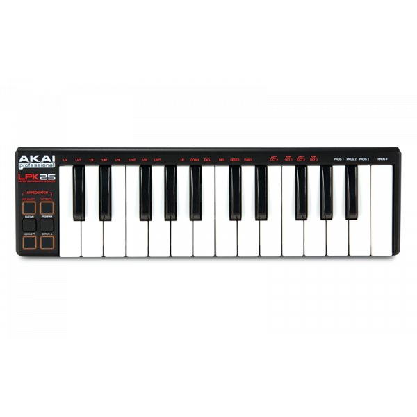MIDI KEYBOARD CONTROLLER AKAI LPK-25-V2  25 ΠΛΗΚΤΡΑ