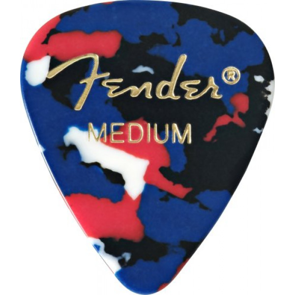 ΠΕΝΕΣ  FENDER 351 CLASSIC CELLULOID MEDIUM ΜΕΣΑΙΑ CONFETTI