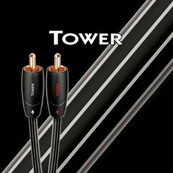ΚΑΛΩΔΙΟ AUDIOQUEST TOWER ΚΑΡΦΙ 3.5mm STEREO ΑΡΣ - 2RCA ΑΡΣ 1.5m.