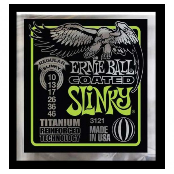 ΧΟΡΔΕΣ ΣΕΤ ΗΛΕΚΤΡΙΚΗΣ  ERNIE BALL 3121 10-46 TITANIUM