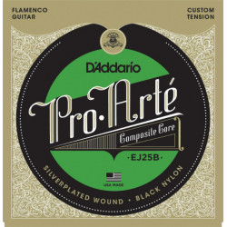 ΧΟΡΔΕΣ ΣΕΤ ΚΛΑΣΣΙΚΗ  DADDARIO EJ-25B FLAMENCO BLACK