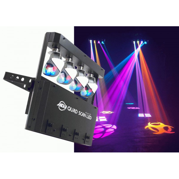 ΦΩΤΙΣΤΙΚΟ EFFE AMERICAN DJ QUAD SCAN  LED PRO