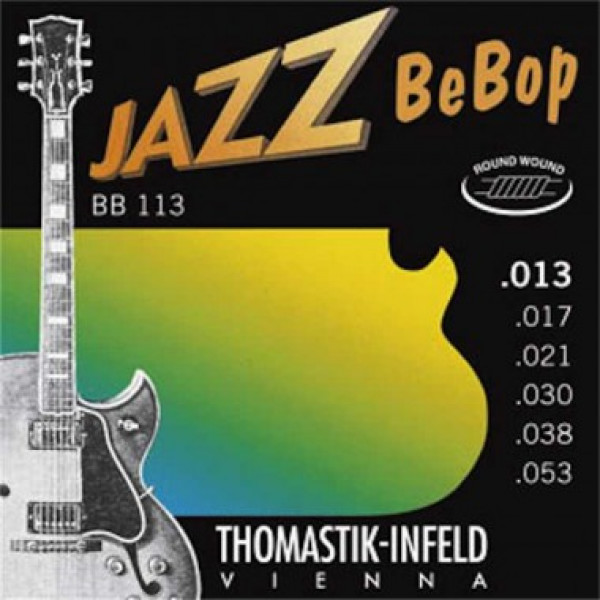 ΧΟΡΔΕΣ ΣΕΤ ΗΛΕΚΤΡΙΚΗΣ THOMASTIK BB-113 JAZZ BEBOP 013 JAZZ