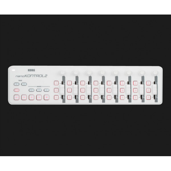 NANOKONTROL-2 KORG SLIMLINE USB SLIDER BLACK-WHITE