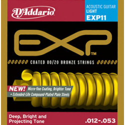 ΧΟΡΔΕΣ ΣΕΤ ΑΚΟΥΣΤΙΚΗΣ  DADDARIO  EXP-11  012