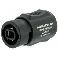 ΒΥΣΜΑ ΑΝΤΑΠΤΟΡ NEUTRIK NL-4MMX SPEAKON-SPEAKON LOCK