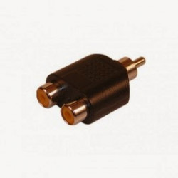 ΒΥΣΜΑ ΑΝΤΑΠΤΟΡ AA-058  2RCA ΘΗΛ-1RCA ΑΡΣ.