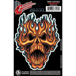ΔΙΑΚΟΣΜΗΤΙΚΟ ΤΑΤΟΥΑΖ ΚΙΘΑΡΑΣ PLANET Flame Whip Skull