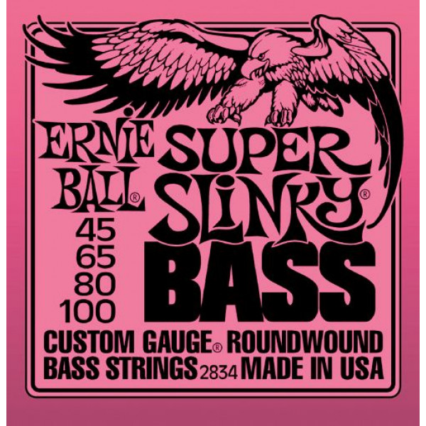 ΧΟΡΔΕΣ ΣΕΤ ΜΠΑΣΟΥ  ERNIE BALL 2834  045-100