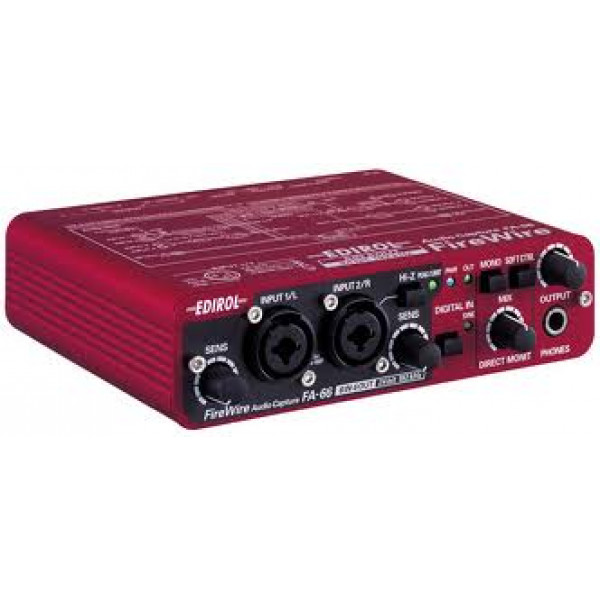 ΚΑΡΤΑ ΗΧΟΥ   EDIROL FA-66 FIRE WIRE AUDIO RECORDING INTERFACE