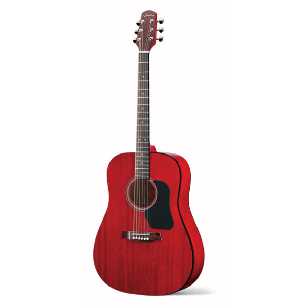 ΚΙΘΑΡΑ ΑΚΟΥΣΤΙΚΗ WALDEN  D-351SR Transparent Red gloss