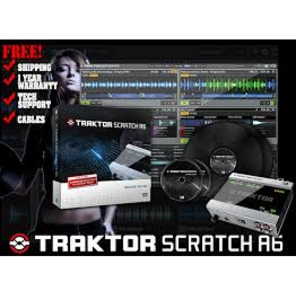 DJ CONTROLLER NATIVE TRAKTOR SCRATCH  A6