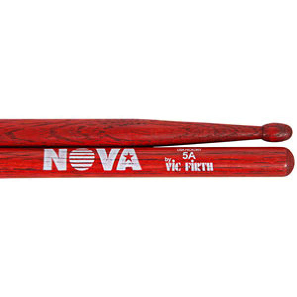 ΜΠΑΓΚΕΤΕΣ VIC FIRTH 5A WOOD  NOVA  RED