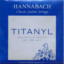 ΧΟΡΔΕΣ ΣΕΤ ΚΛΑΣΣΙΚΗ  HANNABACH 950 MHT TITANYL 653157