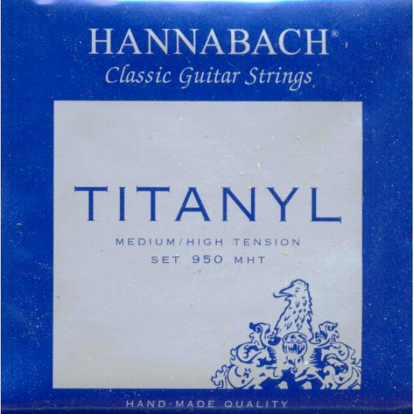 ΧΟΡΔΕΣ ΣΕΤ ΚΛΑΣΣΙΚΗ  HANNABACH 950 MHT TITANYL 653157