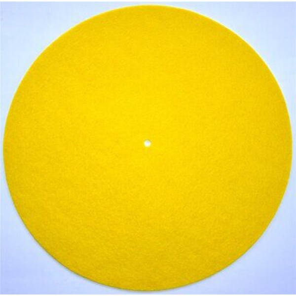 PRO-JECT AUDIO SLIPMAT YELLOW